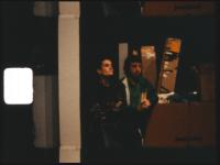 Suzanne Lafont, Jean-Louis Garnell, accrochage de Passages de l'image, Centre Pompidou, 1990-09