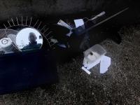 Street Broken Mirror Self Portrait #15